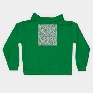 Christmas Sage Paisley Kids Hoodie